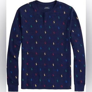 Polo Mens Allover Pony thermal